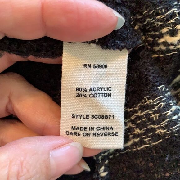 Chelsea & Violet cream & black striped sweater - Picture 7 of 12